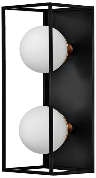 LEDVANCE DECOR Square 2XG9 IP44 350mm schwarz