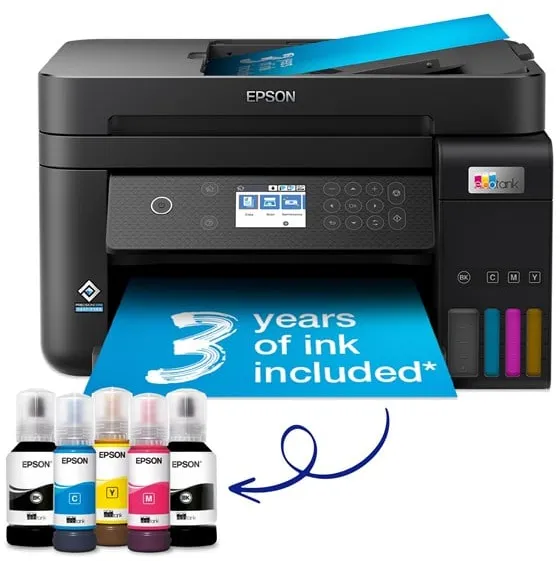 Epson EcoTank ET-3850 All-in-One-Tintenstrahldrucker Multifunktionsgerät - Farbe - Tinte