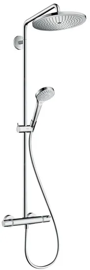 Hansgrohe Croma 160 Duschsystem, 1 Strahltyp, Chrom
