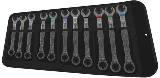Wera Joker Gabelschlüssel- und Ringschlüsselsatz, 11-teilig