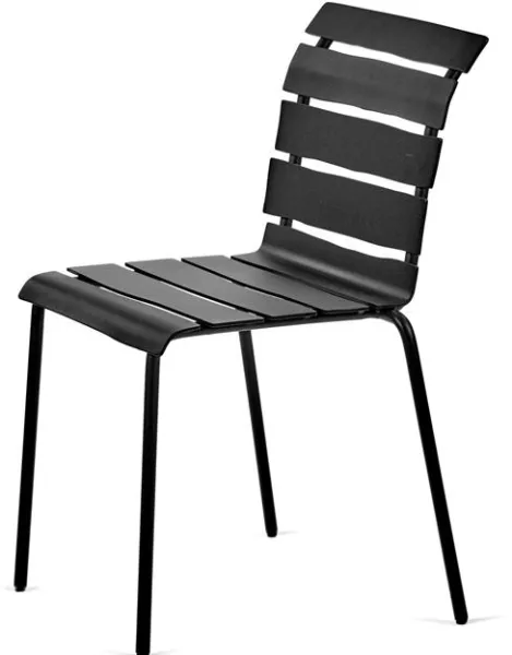 Valerie Objects Aligned Outdoor Esstischstuhl Schwarz