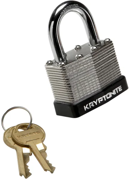 Kryptonite Padlock - Vorhängeschloss mit Schlüssel - Gehärteter Stahl - 44mm