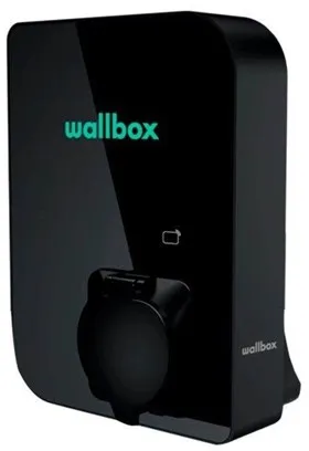 Wallbox Copper SB -Ladebox mit Wi-Fi 11 kW Typ 1 und 2, schwarz