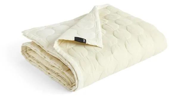 HAY Mega Dot Tagesdecke 198x245 Elfenbein