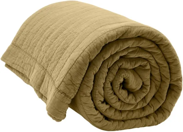 Magnhild, gestepptes Plaid, Seeds, 280x280 cm