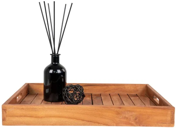 HOUSE NORDIC Faro Tablett - natur Teak