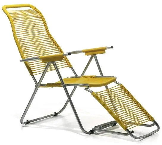 Fiam Spaghetti Sonnenliege Gelb