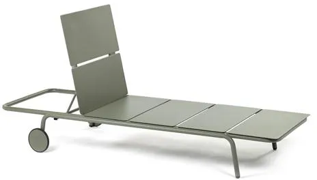 Serax August Liegestuhl Eukalyptusgrün