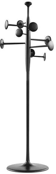 Mater Trumpet Kleiderständer Recyceltes Aluminium Schwarz