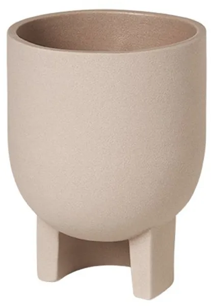 KRISTINA DAM STUDIO Serene Blumentopf, S - sand Terrakotta