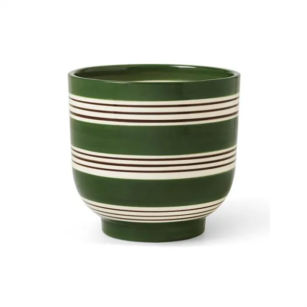 Kähler Omaggio Nuovo Blumentopf - Ø:15 cm - Grün