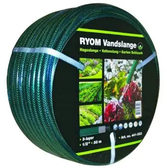 RYOM Gartenschlauch - 3-lagig verstärkt