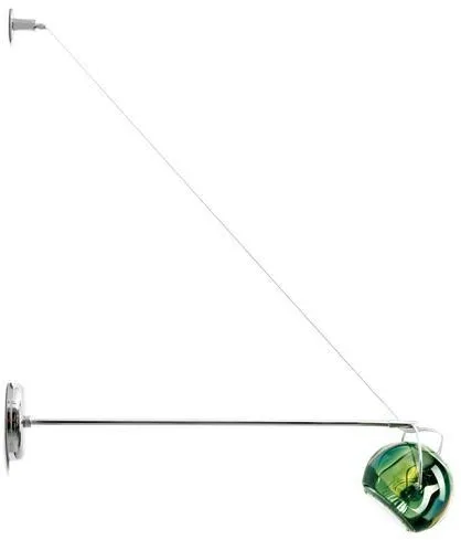 Fabbian Beluga Wandleuchte mit Arm Grün